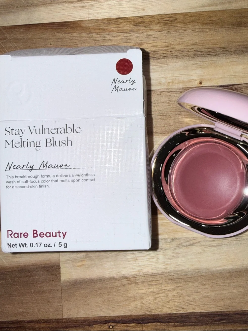 Rare Beauty Stay Vulnerable Melting Blush — Nearly Mauve Pink